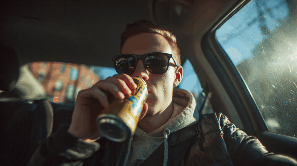 Can Passengers Drink in a Car?